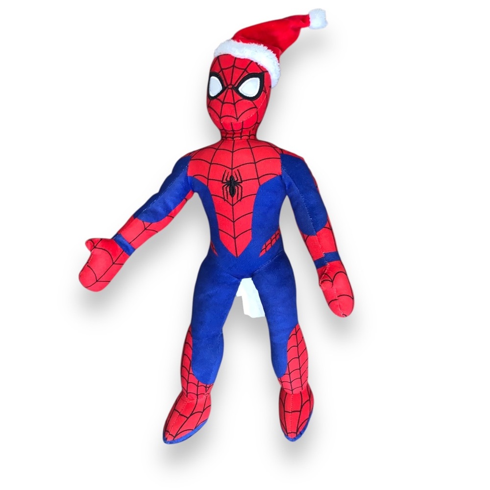 Spider-Man Santa Claus plush